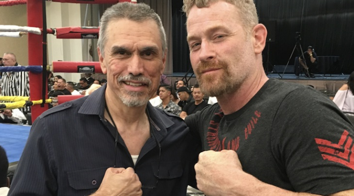 with Max Martini